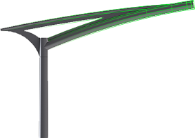 Crosse éclairage public, fabricant éclairage sur mesure
